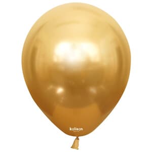 Kalisan Mirror Chrome Gold 5" (12cm) Latex Balloon