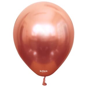 Kalisan Mirror Chrome Rose Gold 30cm (12iin) Latex Balloon