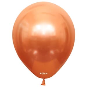 Kalisan Mirror Chrome Copper 30cm (12iin) Latex Balloon