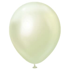 Kalisan Mirror Chrome Green Gold 30cm (12iin) Latex Balloon