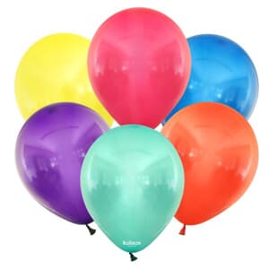 Kalisan Pure Crystal Assorted 30cm (12iin) Latex Balloon