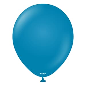 Kalisan Deep Blue 30cm (12iin) Latex Balloon #a