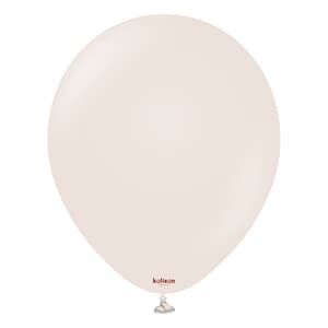 Kalisan White Sand 45cm (18iin) Latex Balloon-10