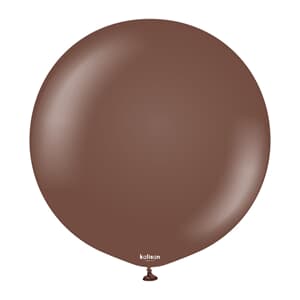 Kalisan Chocolate Brown 90cm (36iin) Latex Balloon