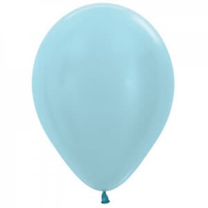 Sempertex Satin Blue Latex Balloon 5" (12cm)