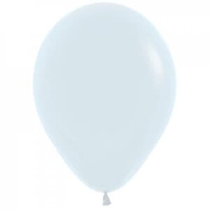 Sempertex Fashion White Latex Balloon 30cm