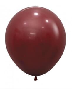Sempertex Fashion Merlot Latex Balloon 45cm