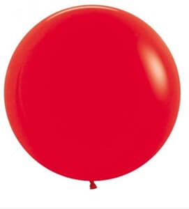Sempertex Fashion Red Latex Balloon 60cm