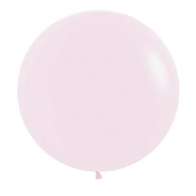Sempertex Pastel Matte Pink Latex Balloon 60cm