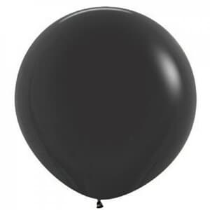 Sempertex Fashion Black Latex Balloon 90cm