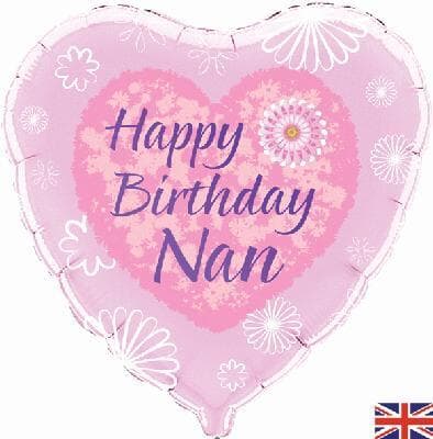 Happy Birthday Nan 45cm Foil