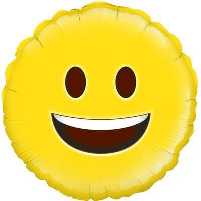 Oaktree Happy Emoji 45cm Foil.