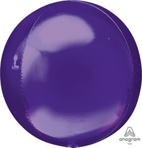 Orbz Dazzling Purple Solid Colour 38cm x 40cm