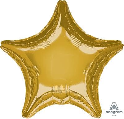 Star Metallic Gold Anagram packaged