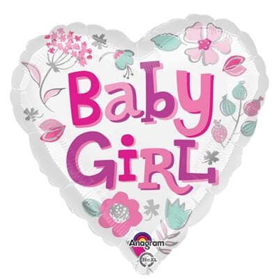Baby Girl Heart HEXL 43cm