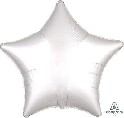 Star Satin Luxe White Anagram packaged 45cm