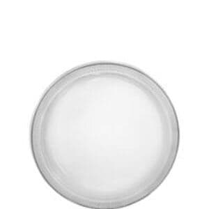 Plate Plastic 17.7cm Clear
