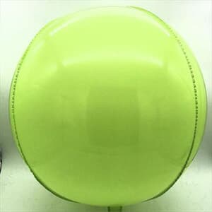 Plastic Balloon Balls 22" - 56cm Lime Green Plastic self sealing