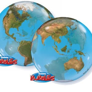 Globe  of the World Bubble 55cm