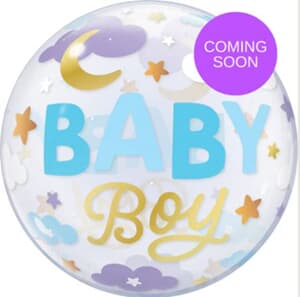 Baby Boy Sweet Dreams Bubble 55cm