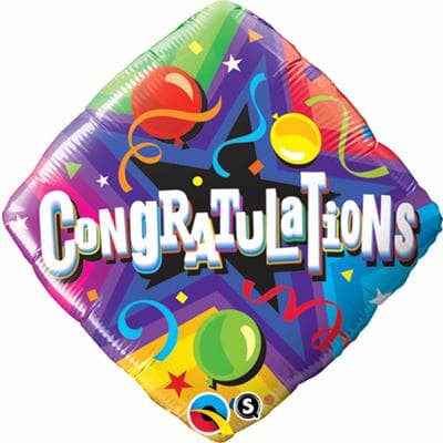 Qualatex Balloons Congratulation Party Shop 45cm
