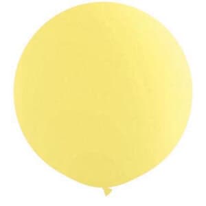 Qualatex Pearl Lemon Chiffon 76cm 2 per pack