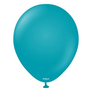 Kalisan Standard Turquoise 12cm (5iin) Latex Balloon #