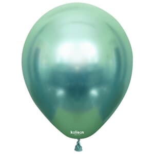 Kalisan Mirror Chrome Mint Green 30cm (12iin) Latex Balloon