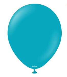 Kalisan Turquoise 45cm (18iin) Latex Balloon.