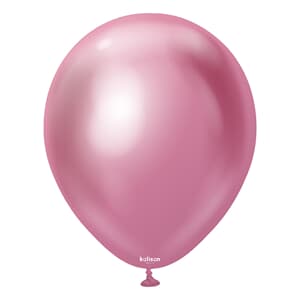 Kalisan Mirror Chrome Pink 45cm (18iin) Latex Balloon 25 cnt