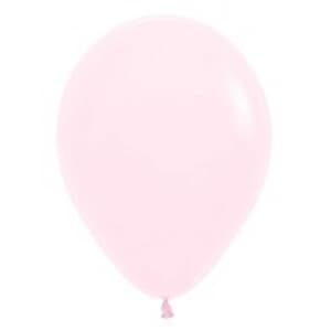 Sempertex Pastel Matte Pink Latex Balloon 5" (12cm) 50pack
