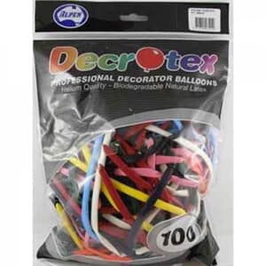 Sempertex 260s Fashion Mix Modelling Balloons 100 pack