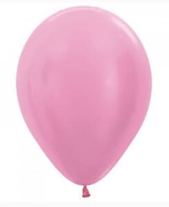 Sempertex Satin Pink Latex Balloon 5" (12cm)