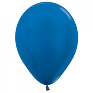 Sempertex Metallic Royal Blue Latex Balloon 5" (12cm)