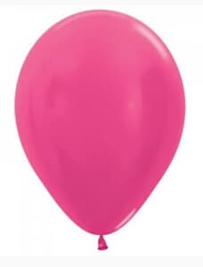 Sempertex Metallic Fuchsia Latex Balloon 5" (12cm)