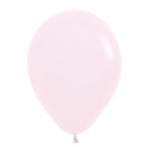 Sempertex Pastel Matte Pink Latex Balloon 5" (12cm)