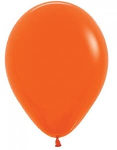 Sempertex Fashion orange Latex Balloon 5" (12cm)
