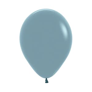 Sempertex Pastel Dusk Blue Latex Balloon 5" (12cm)