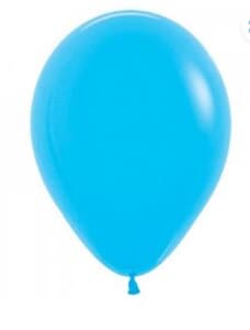 Sempertex Fashion Blue Latex Balloon 30cm