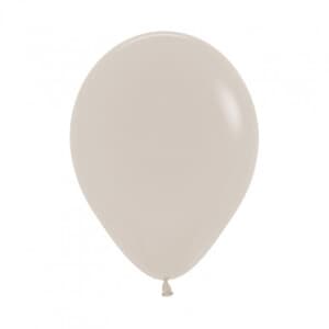 Sempertex Fashion White Sand Latex Balloon 30cm