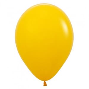 Sempertex Fashion Honey Yellow Latex Balloon 30cm