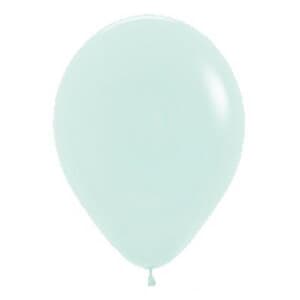 Sempertex Pastel Matte Green Latex Balloon 30cm