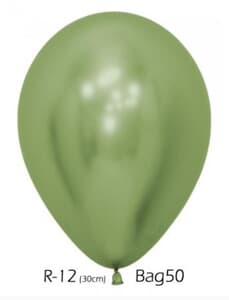 Sempertex Reflex Lime Green Latex Balloon 30cm