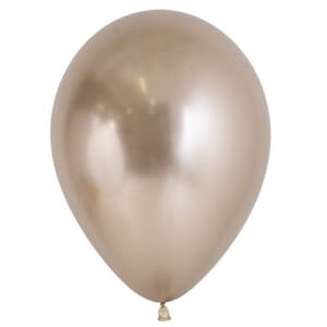 Sempertex Reflex Champagne Latex Balloon 30cm