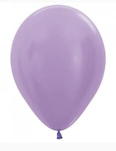 Sempertex Satin Lilac Latex Balloon 30cm