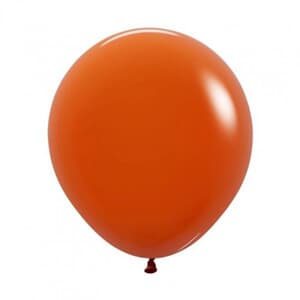 Sempertex Fashion Sunset Orange Latex Balloon 45cm