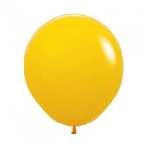 Sempertex Fashion Honey Yellow Latex Balloon 46cm