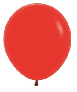Sempertex Fashion Red Latex Balloon 45cm