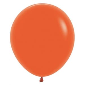 Sempertex Fashion Orange Latex Balloon 45cm