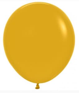 Sempertex Fashion Mustard Latex Balloon 45cm